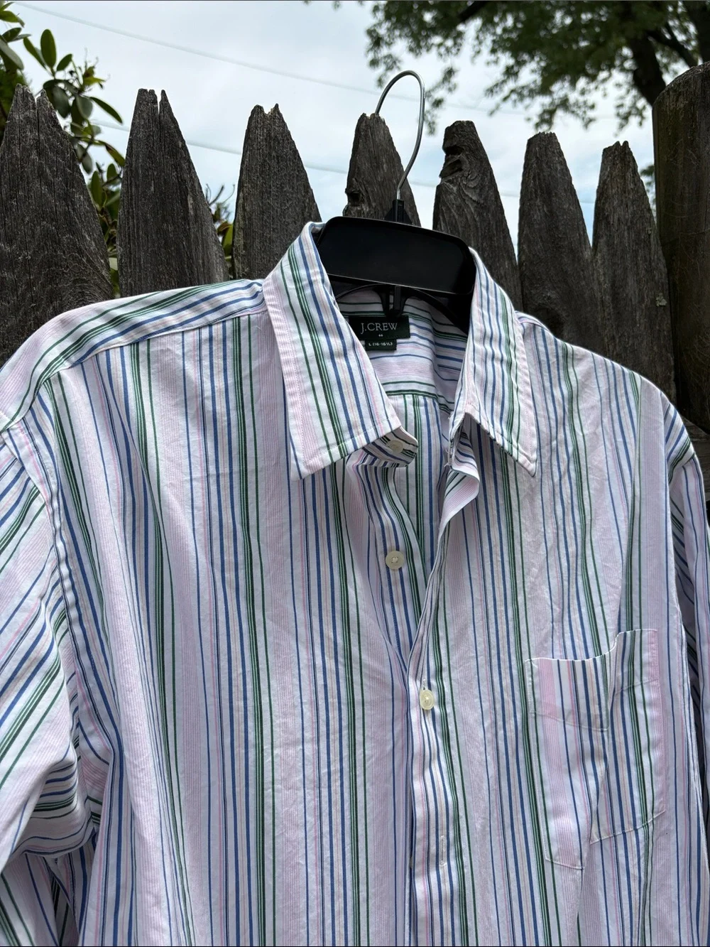 J. Crew large cotton dress shirt!